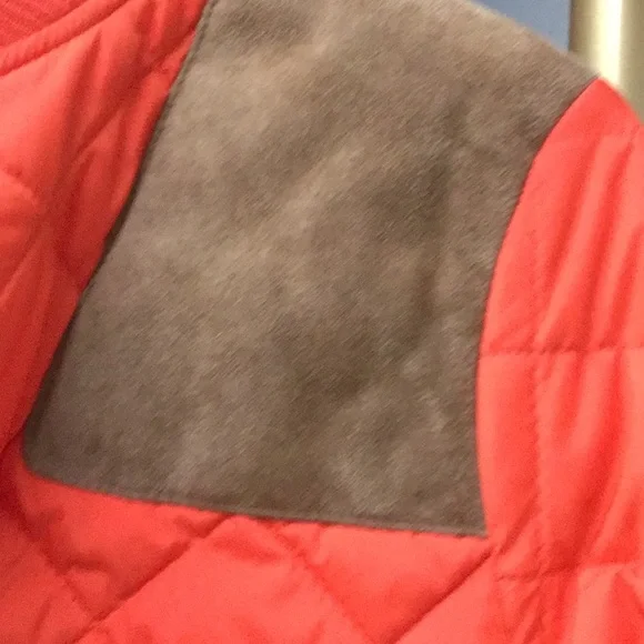 Ralph Lauren sport quilted jacket hunters orange travel cowgirl REMF holiday - Picture 3 of 7